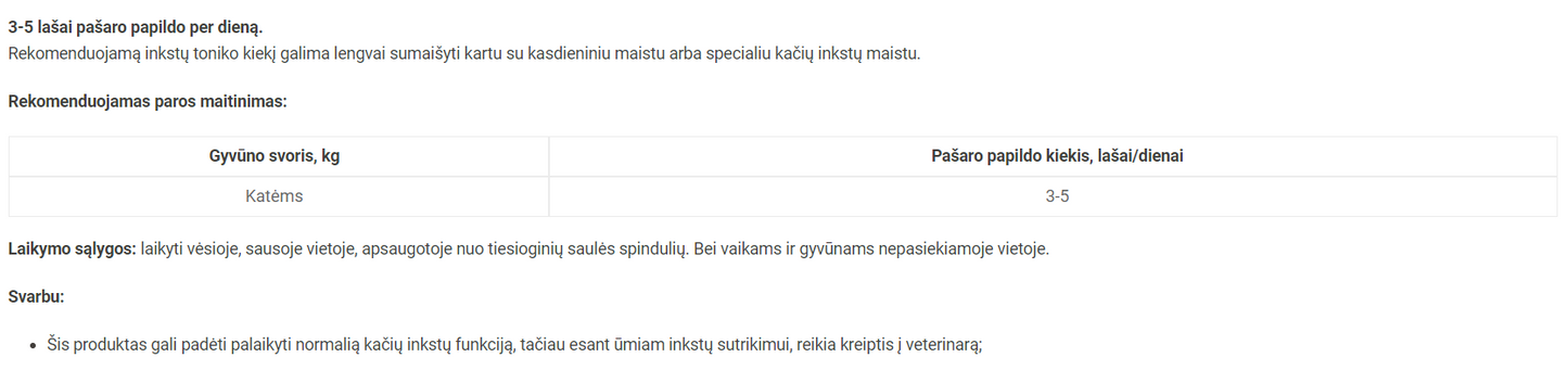 Reavet inkstų tonikas katėms 50ml