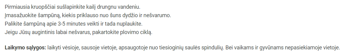 Reavet šampūnas šunims nuo niežėjimo 250ml