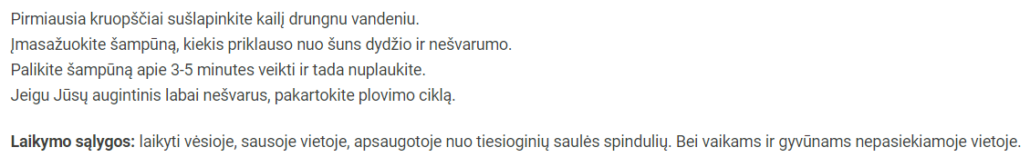 Reavet šampūnas šunims su nimbamedžio aliejumi 250ml