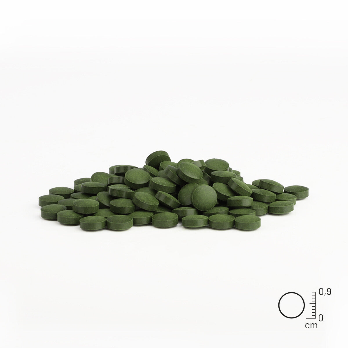 Reavet žaliadumblių chlorelės šunims, tabletės 500g