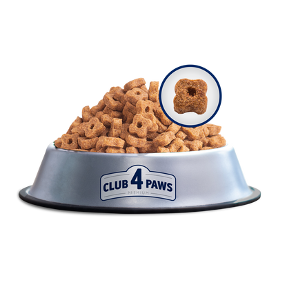 Club4Paws sausas šunų maistas Svorio kontrolė, suaugusiems visų veislių šunims SU VIŠTIENA. 14kg