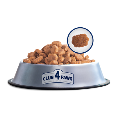 Club4Paws sausas šunų maistas suaugusiems didelių veislių šunims SU VIŠTIENA. 14kg