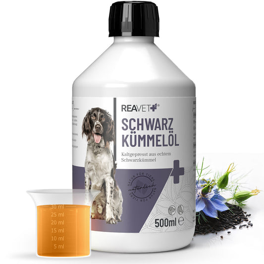 Reavet juodųjų kmynų aliejus šunims 500ml