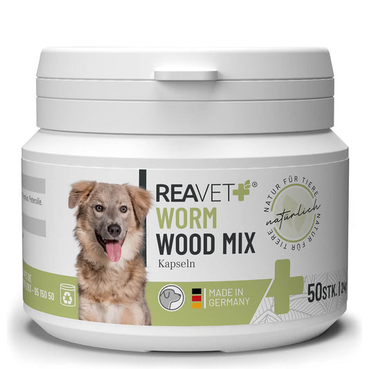 Reavet pelyno mišinio maisto papildas šunims, kapsulės 50g