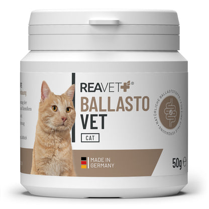 Reavet BallastoVET maisto papildas katėms, milteliai 50g