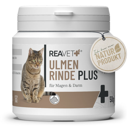 Reavet guobos žievės plius maisto papildas katėms, milteliai 50g