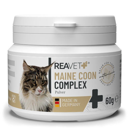 Reavet Meino meškėnų kompleksas katėms, milteliai 60g