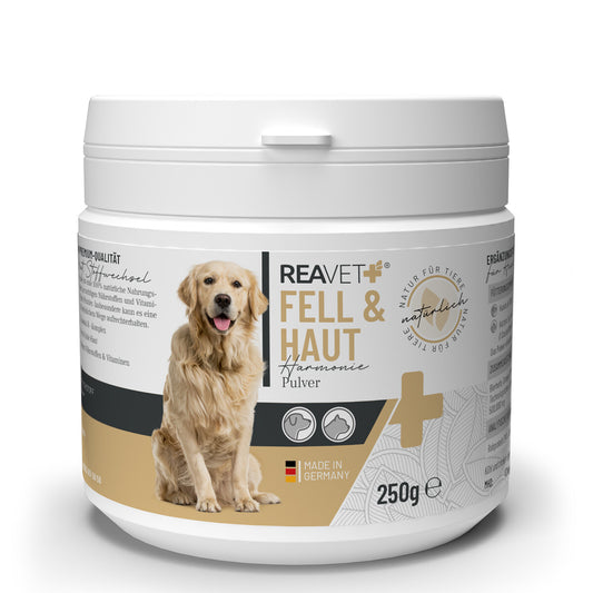 Reavet kailiui ir odai harmony maisto papildas šunims ir katėms, milteliai 250g