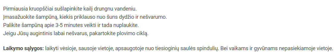 Reavet maitinantis šampūnas šunims su greipfrutu 250ml
