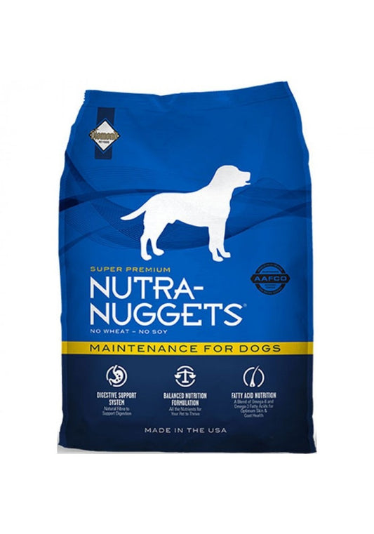 Nutra Nuggets Maintenance sausas šunų maistas SU VIŠTIENA vidutinio aktyvumo šunims 15 kg