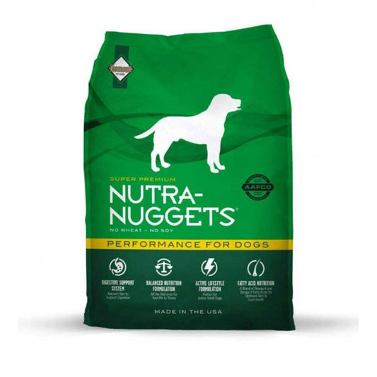 Nutra Nuggets Performance sausas šunų maistas Vištiena didelio aktyvumo šunims 15 kg