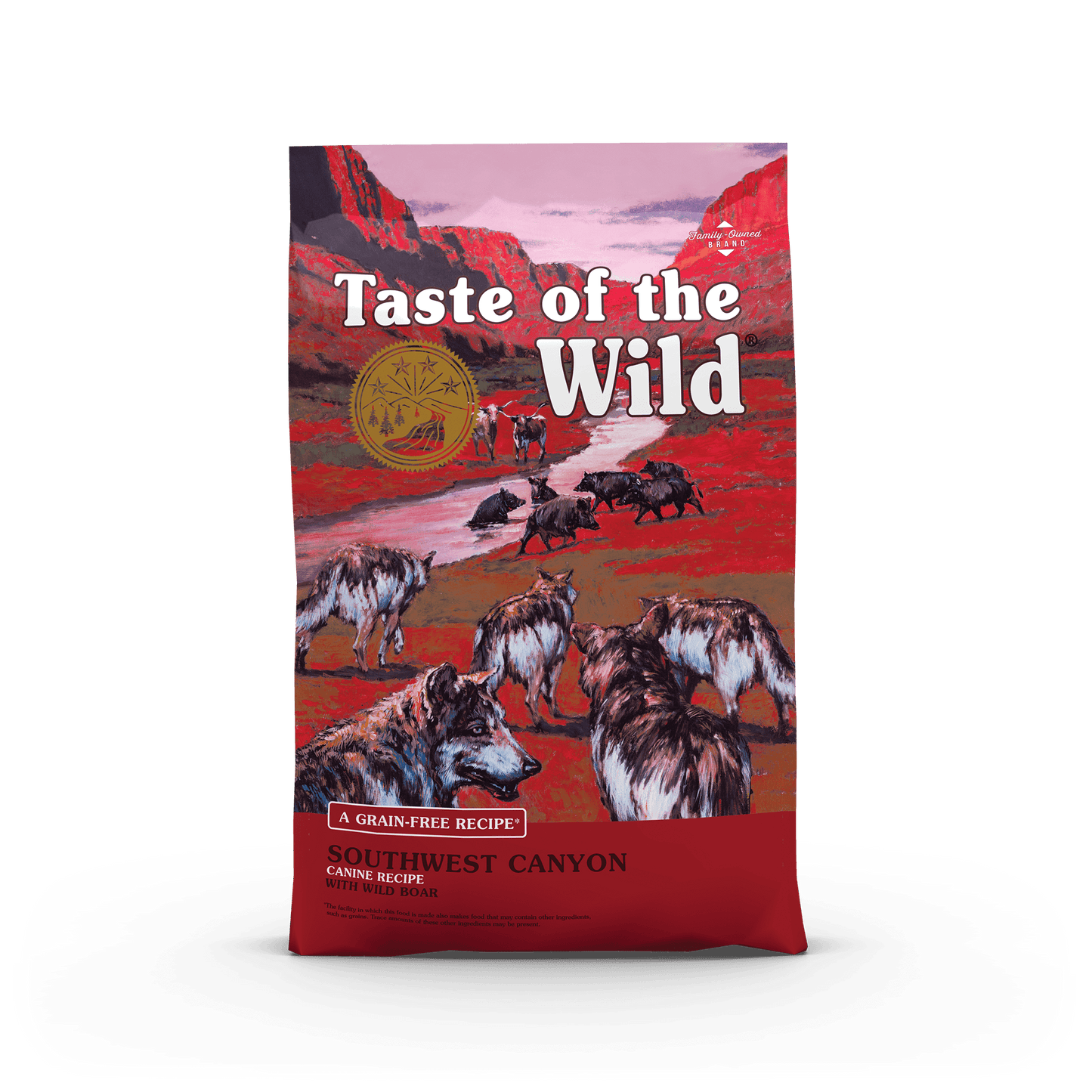 Taste of the Wild Southwest Canyon sausas begrūdis šunų maistas SU ŠERNIENA, 2kg/12.2 kg