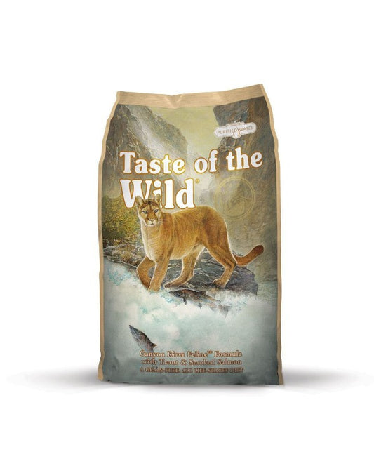 Taste of the wild Canyon River SU UPĖTAKIU IR RŪKYTA LAŠIŠA, 2KG