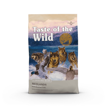 Taste of the Wild Wetlands sausas begrūdis šunų maistas SU PAUKŠTIENA, 2kg/12.2 kg